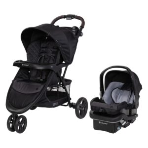 Baby Trend EZ Ride DLX Stroller Travel System (with EZ-Lift Plus Infant Car Seat), Dash Midnight