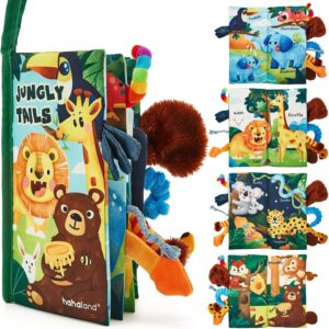 hahaland Baby Books 0-6 Months,Infant Tummy Time Toy Sensory Toys
